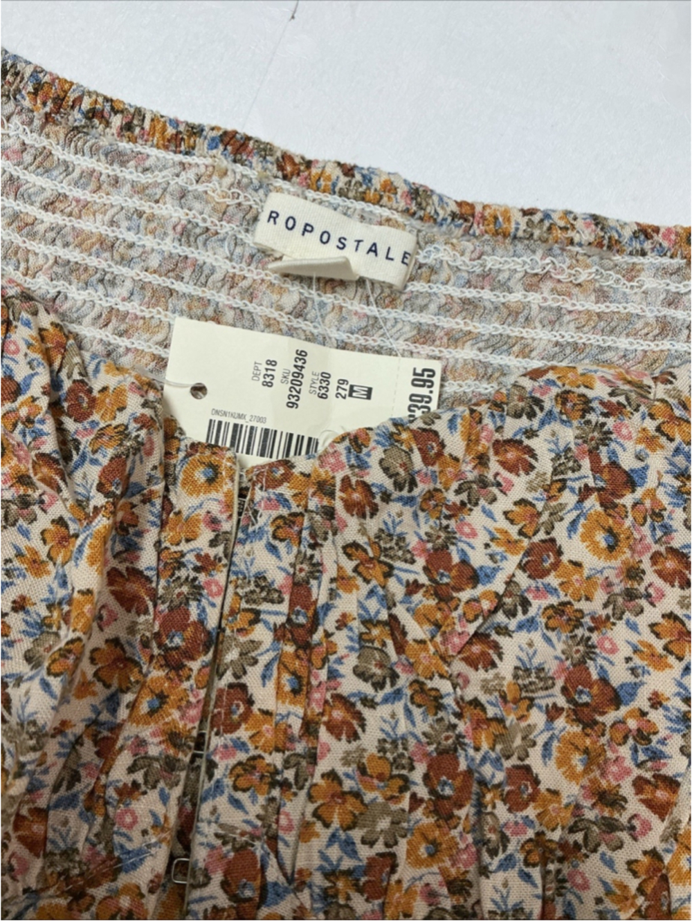 Aeropostale Floral Crop Top Size M In New Condition - Picture 3 of 6